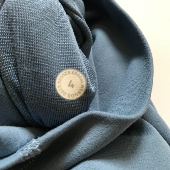 Lululemon Align High Rise Leggings Womens 4 Blue 21" Inseam Capri Cropped Nulu - Picture 7 of 10